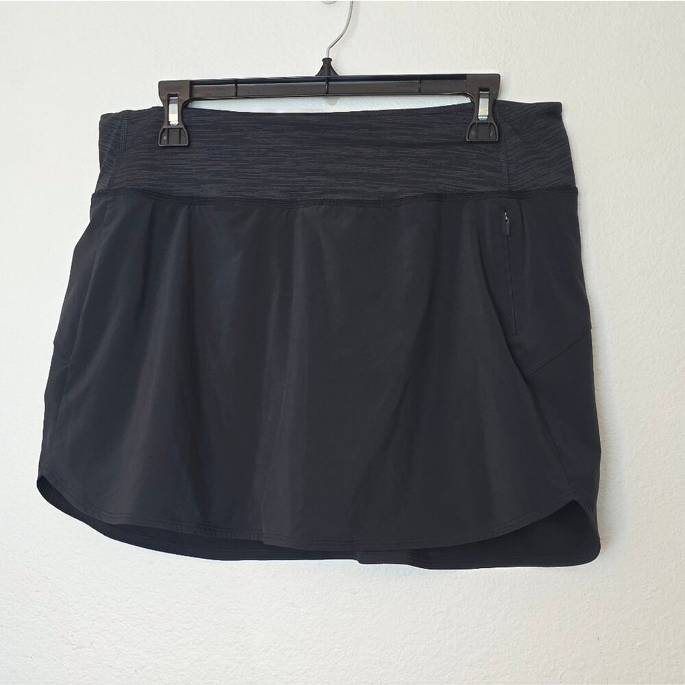 OUTDOOR VOICES Hudson Activewear Skort In Black Running Size XL - Picture 2 of 15